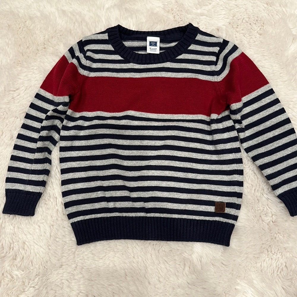 Janie and Jack striped sweater